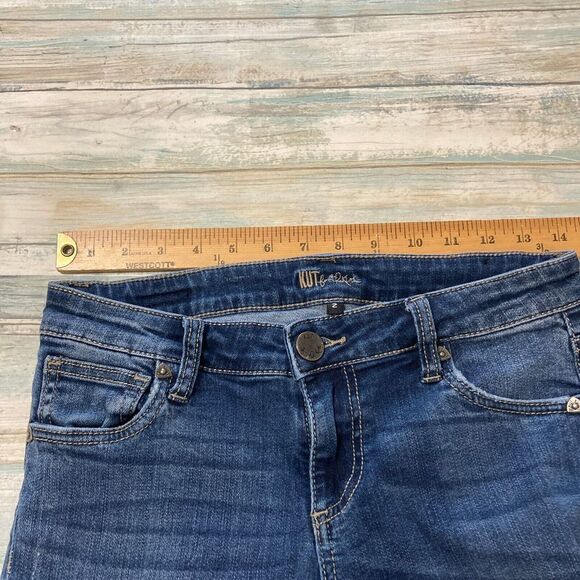 Kut from the Kloth Jeans Size 2 Boyfriend Denim Style KP176MA5SF Distressed - Picture 10 of 11